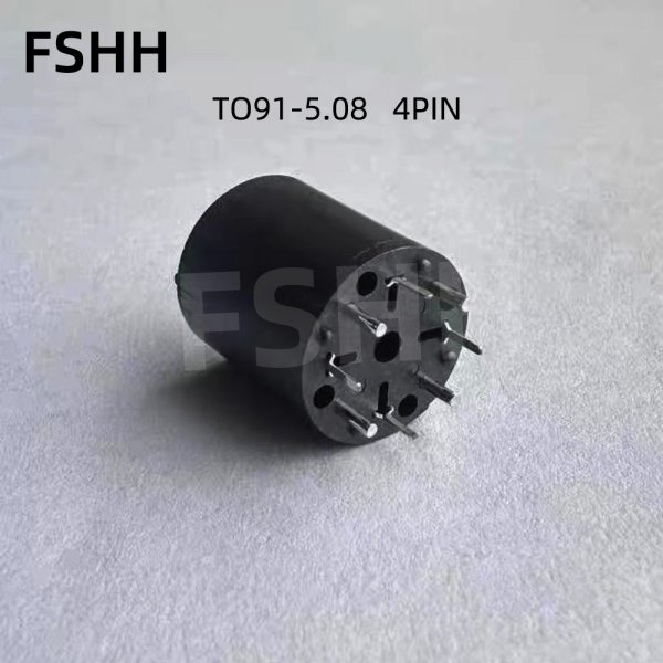 TO91 4pin 5.08mm pitch Crystal transistor test socket laser diode socket - Image 3