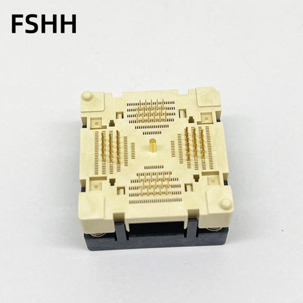 QFN64 test socket DFN64 MLF64 WSON64 Adapter size 9x9mm 0.5mm pitch - Image 3