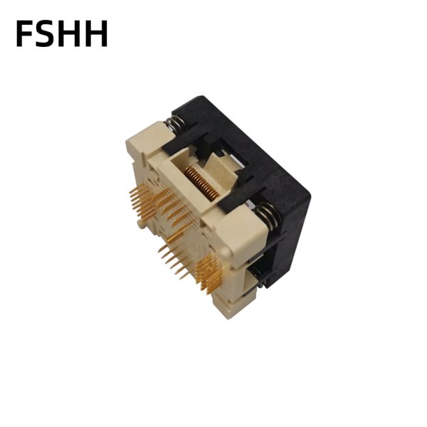 open top QFN68 test socket DFN68 MLF68 WSON68 Adapter 7x7mm 0.35mm pitch - Image 2
