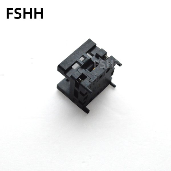 2mmx3mm 6mmx8mm 6mmx5mm QFN8 Adapter WSON8 DFN8 MLF8 test socket 0.5mm 1.27mm QFN8 Open-Top Socket - Image 3