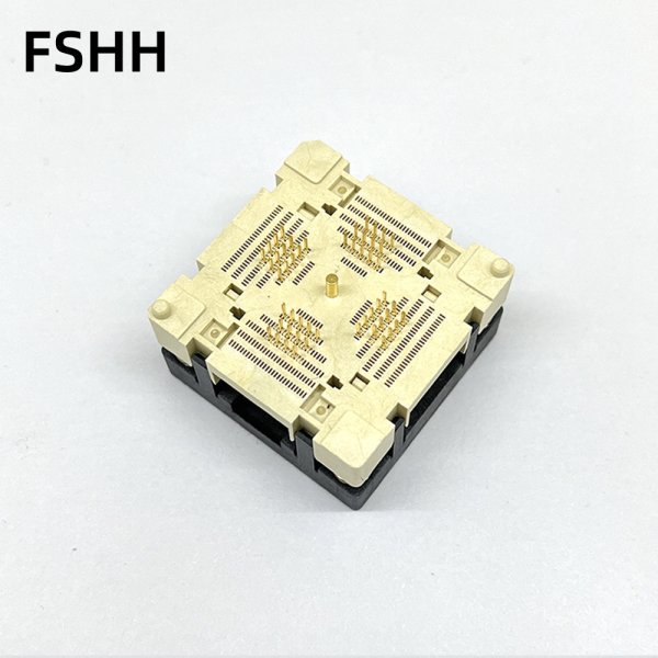 QFN52 test socket DFN52 MLF52 WSON52 Adapter 6x6mm 7x7mm 0.4mm pitch - Image 4