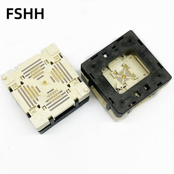 QFN60 test socket DFN60 MLF60 WSON60 Adapter 7x7mm 8x8mm 0.4mm pitch 790-61060-101T
