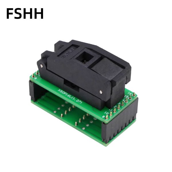 CSOP16 Adapter FP16/SOIC16 IC test socket 1.27mm pitch  10mm width - Image 4