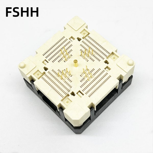 QFN28 test socket DFN28 MLF28 WSON28 Adapter 5x5mm 0.5mm pitch - Image 4