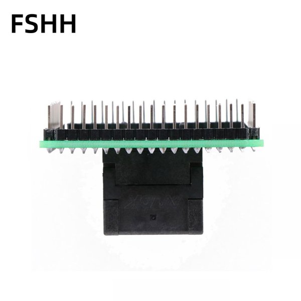 Clamshell QFN64 IC test socket WSON64 DFN64 MLF64 programmer Adapter 9x9mm 0.5mm pitch - Image 3