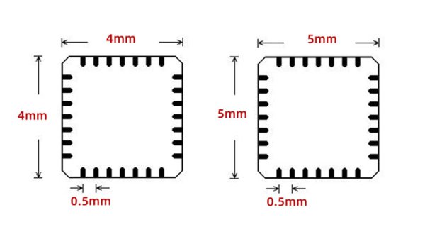 open top QFN24 test socket DFN24 MLF24 WSON24 Adapter 4x4mm 5x5mm 0.5mm pitch - Image 5