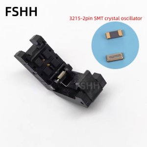 3215 crystal test aging socket 3215-2pin SMT Crystal oscillator test socket 3.2*1.5mm