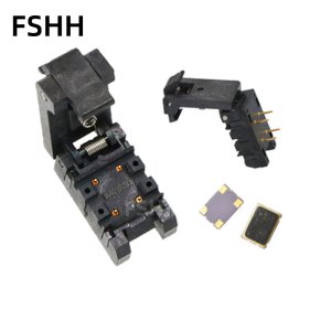 7050 crystal test aging socket 7050-4pin SMT Crystal oscillator test socket 7.0*5.0mm