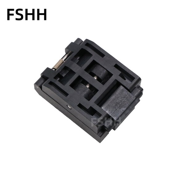 Clamshell CQFP68 IC test socket QFP68 programmer Adapter 12.6x12.6mm 15.3x15.3mm 0.635mm pitch - Image 4
