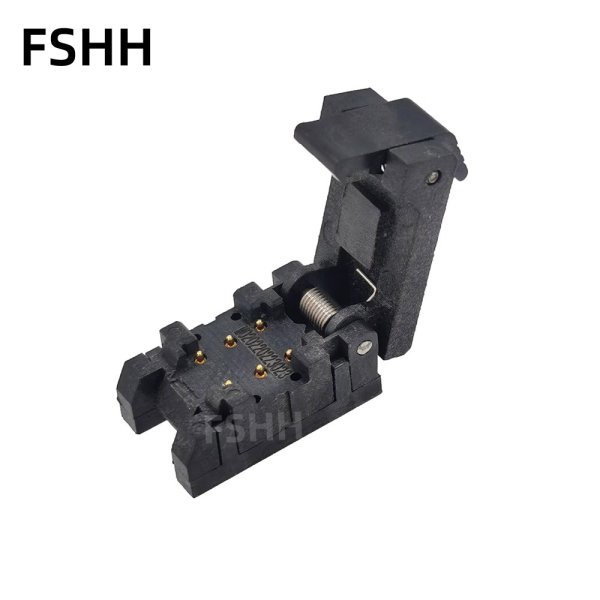 7050 crystal test aging socket 7050-6pin SMT Crystal oscillator test socket 7.0*5.0mm - Image 2