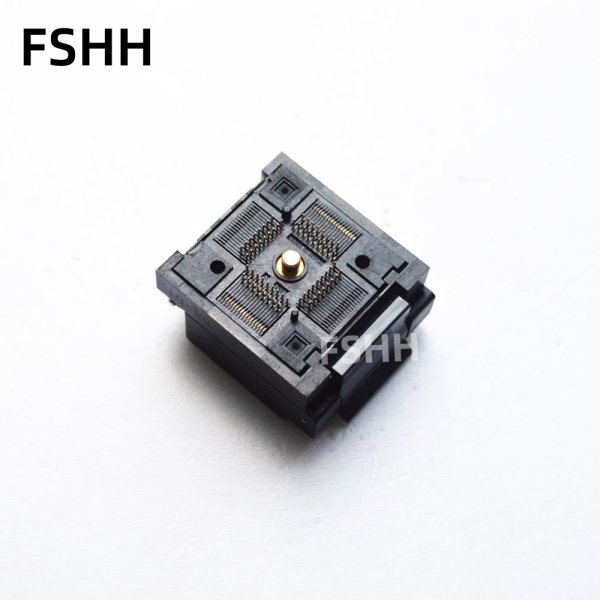 Clamshell QFN68BT-0.5-01 IC test socket QFN68 WSON68 DFN68 MLF68 programmer Adapter 10x10mm 0.5mm pitch - Image 6
