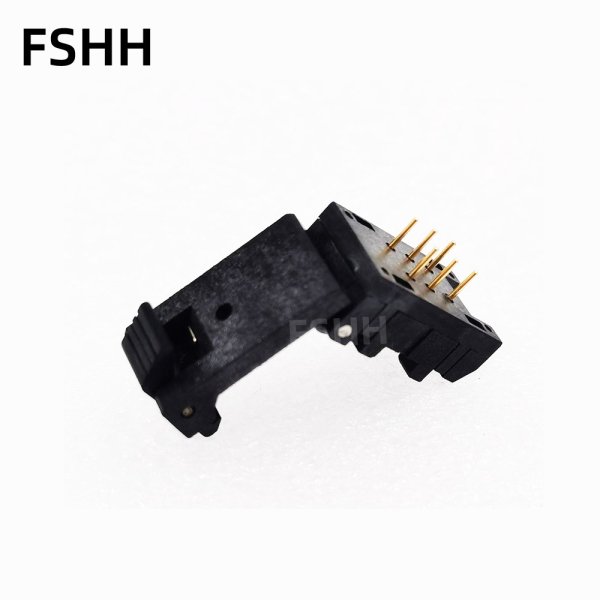 7050 crystal test aging socket 7050-6pin SMT Crystal oscillator test socket 7.0*5.0mm - Image 3