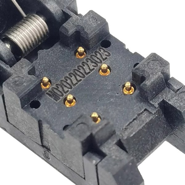 7050 crystal test aging socket 7050-6pin SMT Crystal oscillator test socket 7.0*5.0mm - Image 5