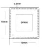Clamshell QFN68BT-0.5-01 IC test socket QFN68 WSON68 DFN68 MLF68 programmer Adapter 10x10mm 0.5mm pitch - Image 7