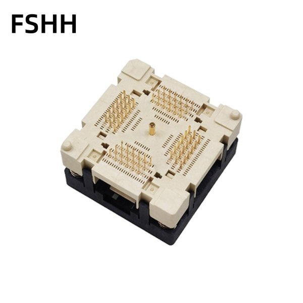 open top QFN72 test socket 0.5mm pitch 10x10mm Size WSON72 DFN72 MLF72 socket - Image 3