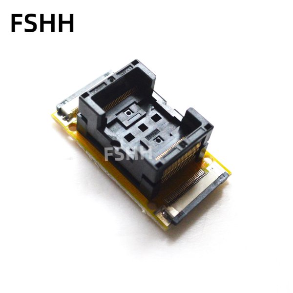 Program SMD welding TSOP56 to TSOP56 On line test socket Pitch 0.5mm TSOP56 ic socket Adapter Double Contact Points - Image 3