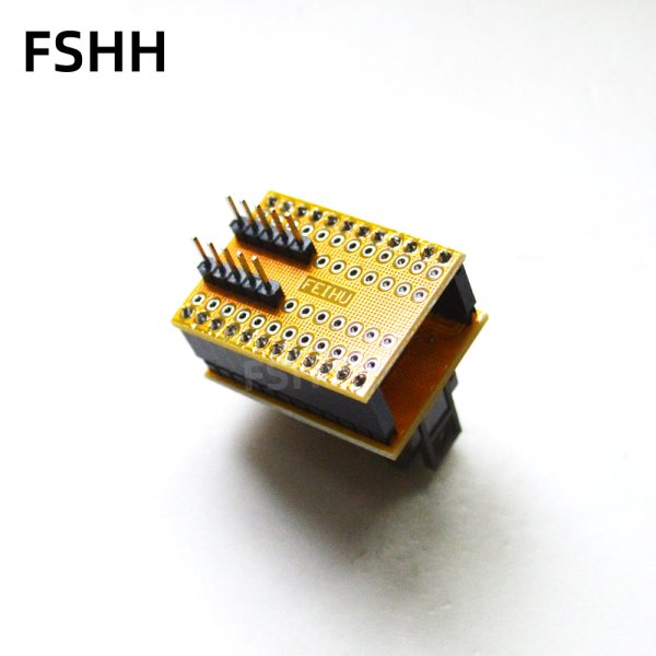 Clamshell MSOP10 test socket CNV-MSOP10-DIP Programmer Adapter 0.5mm Pitch - Image 3