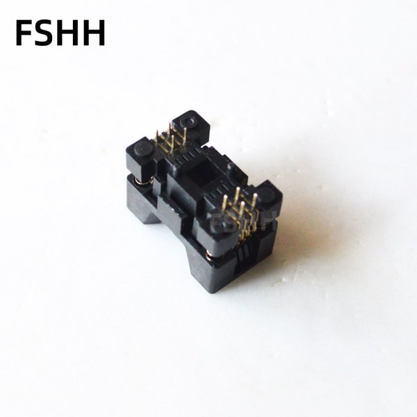 Push-Pull SOP8 test socket 208mil Wide Body SOP8 SOIC8 socket adapter 1.27mm Pitch - Image 4