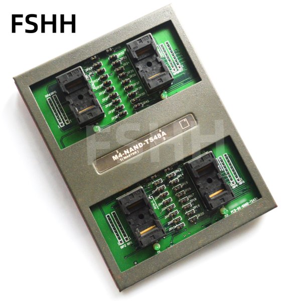 M4-NAND-TS48A Programming Module for ALL-100 Programmer 4pcs TSOP48 test socket in 1 adapter