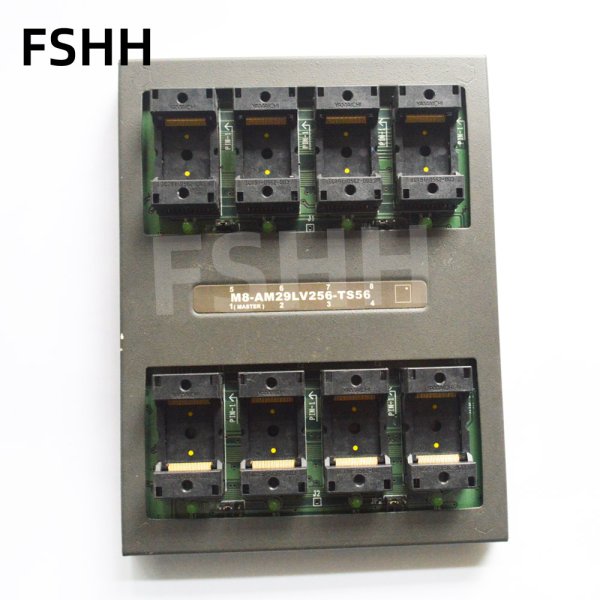 M8-AM29LV-256-TS56 Programming Module for ALL-100 Programmer 8pcs TSOP56 socket in 1 adapter