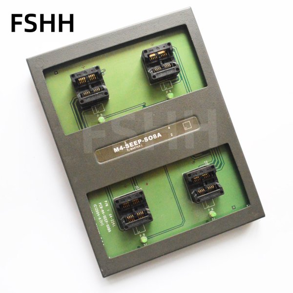 M4-SEEP-SO8A Programming Module for ALL-100 Programmer 4pcs 208mil SOIC8 SOP8 test socket in 1 adapter