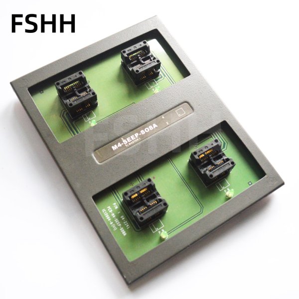 M4-SEEP-SO8A Programming Module for ALL-100 Programmer 4pcs 208mil SOIC8 SOP8 test socket in 1 adapter - Image 2