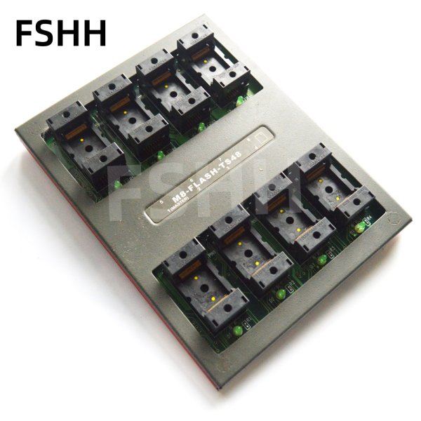 M8-FLASH-TS48 M8-FLASH-TS48B Programming Module for ALL-100 Programmer 8pcs TSOP48 test socket in 1 adapter - Image 3