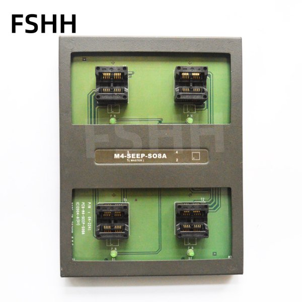 M4-SEEP-SO8A Programming Module for ALL-100 Programmer 4pcs 208mil SOIC8 SOP8 test socket in 1 adapter - Image 3