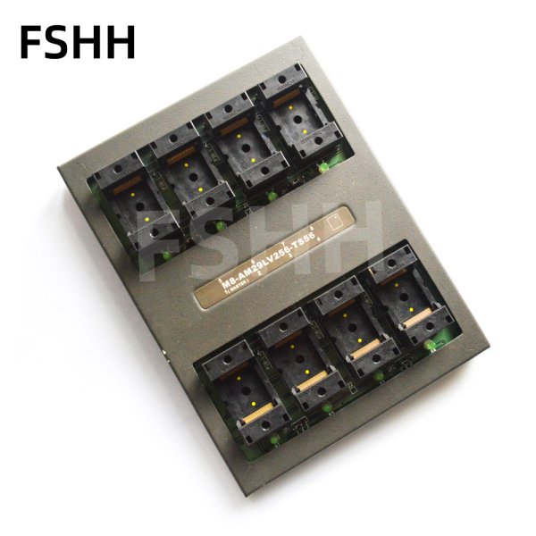 M8-AM29LV-256-TS56 Programming Module for ALL-100 Programmer 8pcs TSOP56 socket in 1 adapter - Image 2