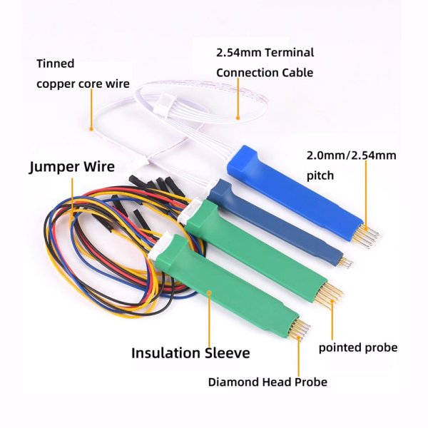 Handheld Burn-in Pin STM8 STM32 Offline Test Spring Probe Test 2.0mm 2.54mm 3pin 4pin 5pin 6pin 8pin - Image 2