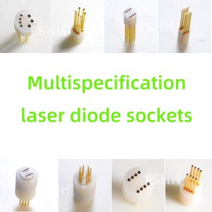 Customized 5pcs Laser Diode Test Sockets Laser Diode Coupling Aging Test 2pin 3pin 4pin 5pin 6pin 7pin 8pin 9pin 10pin 11pin