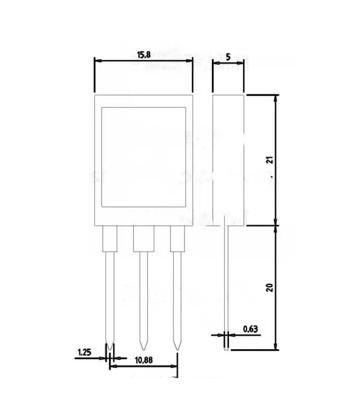 To247 Assembly Clamshell TO247 Test Socket TO-247-3L Aging Test Sockets 2.54mm TO3P ...