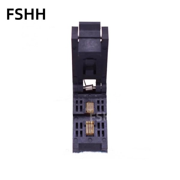 clamshell MSOP12 test socket SSOP12 programmer adapter 0.65mm Pitch - Image 2