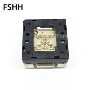 QFN80 test socket DFN80 WSON80 MLF80 adapter 0.4mm Pitch 9x9mm size