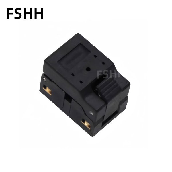 5032 crystal test aging socket 5032-6pin SMT Crystal oscillator test socket 1.27mm Pitch 5mm×3.2mm size - Image 2