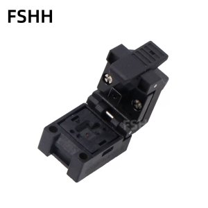 Clamshell QFN32 WSON32 DFN32 MLF32 adapter test socket 0.4mm Pitch 4mmX4mm size