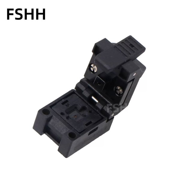 Clamshell QFN32 WSON32 DFN32 MLF32 adapter test socket 0.4mm Pitch 4mmX4mm size