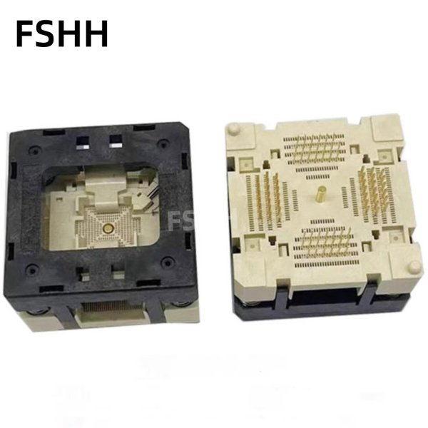 QFN60 test socket 0.35mm pitch 6×6mm size 790-61060-101T WSON60 DFN60 MLF60 Programmer Adapter - Image 2