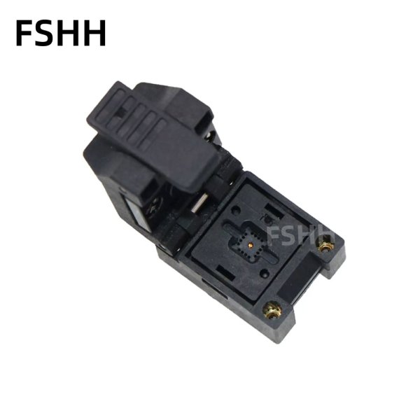 Clamshell QFN16 WSON16 DFN16 MLF16 adapter test socket 0.5mm Pitch 3mmX3mm size - Image 2