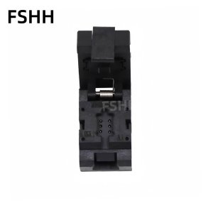 5032 crystal test aging socket 5032-6pin SMT Crystal oscillator test socket 1.27mm Pitch 5mm×3.2mm size