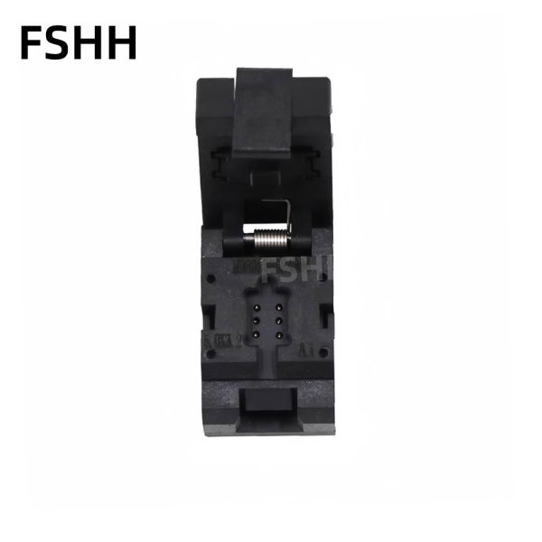 5032 crystal test aging socket 5032-6pin SMT Crystal oscillator test socket 1.27mm Pitch 5mm×3.2mm size