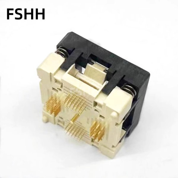 QFN60 test socket 0.35mm pitch 6×6mm size 790-61060-101T WSON60 DFN60 MLF60 Programmer Adapter - Image 3