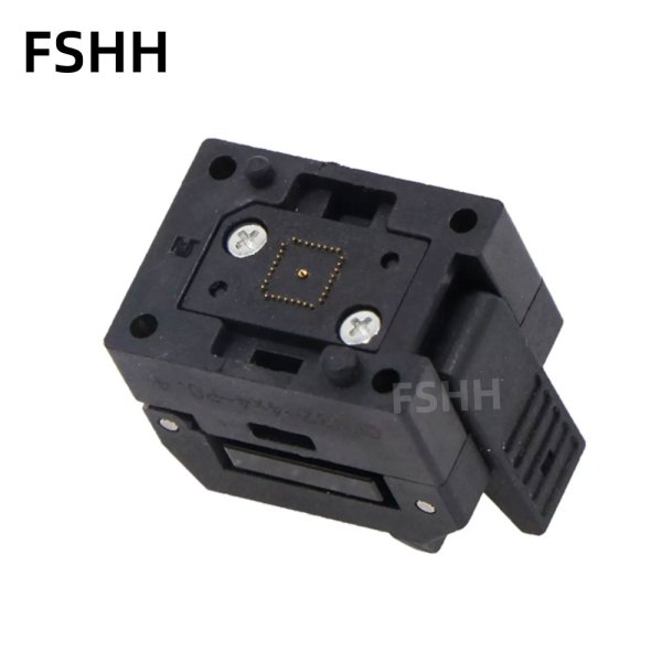Clamshell QFN32 WSON32 DFN32 MLF32 adapter test socket 0.4mm Pitch 4mmX4mm size - Image 4
