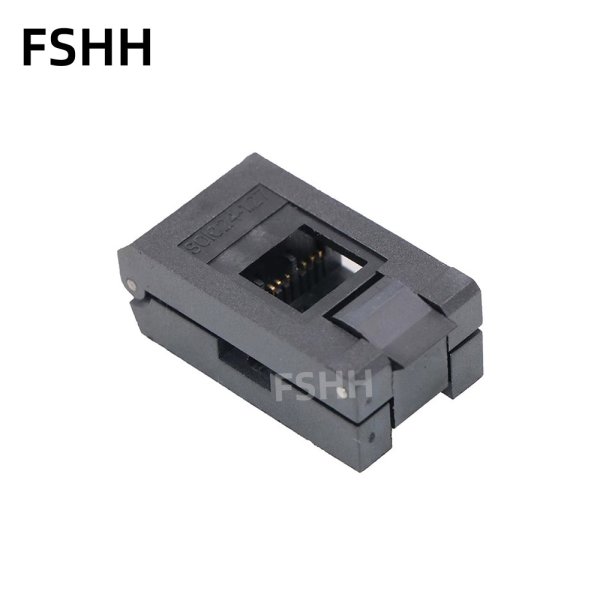 Clamshell SOIC24 test socket 300mil SOP24 programmer adapter 1.27mm Pitch - Image 3