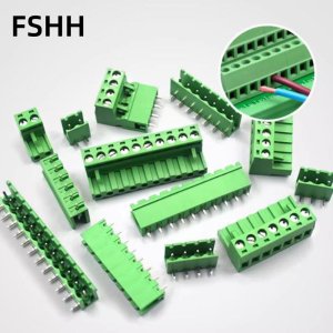 KF2EDGK 5.08mm pull-out terminal block pcb connector 2P/3/4/5/10/12Pin straight pin bent pin socket