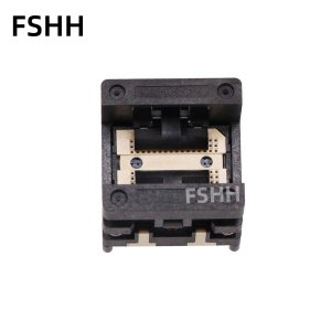 BGA54 Test Socket Dynamic Memory Chip BGA Adapter Inspection Socket 0.8mm Pin Pitch 8mmX8mm Size