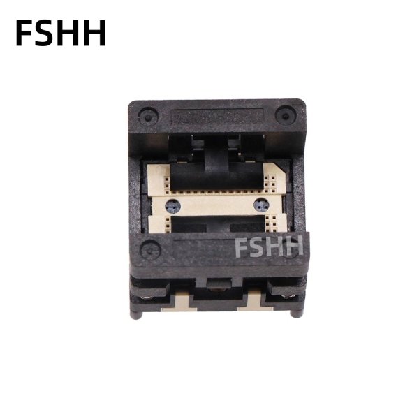 BGA54 Test Socket Dynamic Memory Chip BGA Adapter Inspection Socket 0.8mm Pin Pitch 8mmX8mm Size