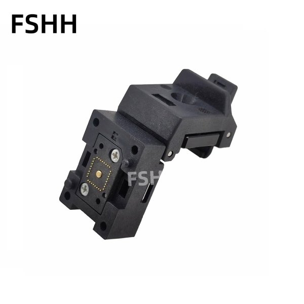 Clamshell GND QFN32 test socket WSON32 DFN32 MLF32 0.5mm Pitch Programmer’s Adapter - Image 5