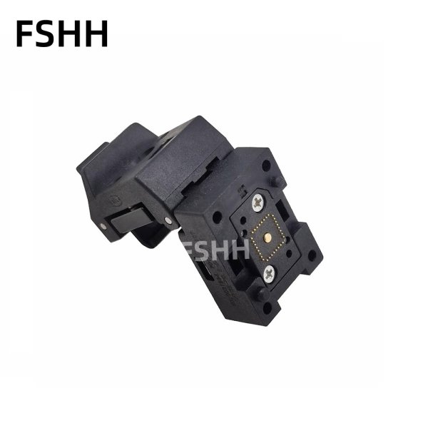 Clamshell GND QFN32 test socket WSON32 DFN32 MLF32 0.5mm Pitch Programmer’s Adapter - Image 4